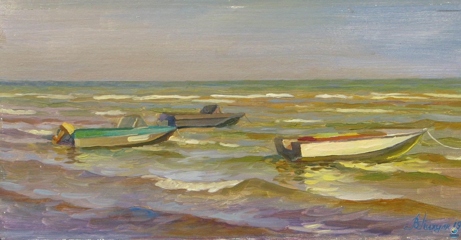 Геническ. Лодки (1999 год)
